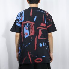 画像4: 90's Miles Davis USA製 "Headshot III" ジャズミュージシャン アートプリントTシャツ BLACK L (4)