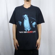 画像2: 90's Dracula USA製 "NO, NO. I SAID A BLOOD LITE!" プリントTシャツ BLACK XL (2)
