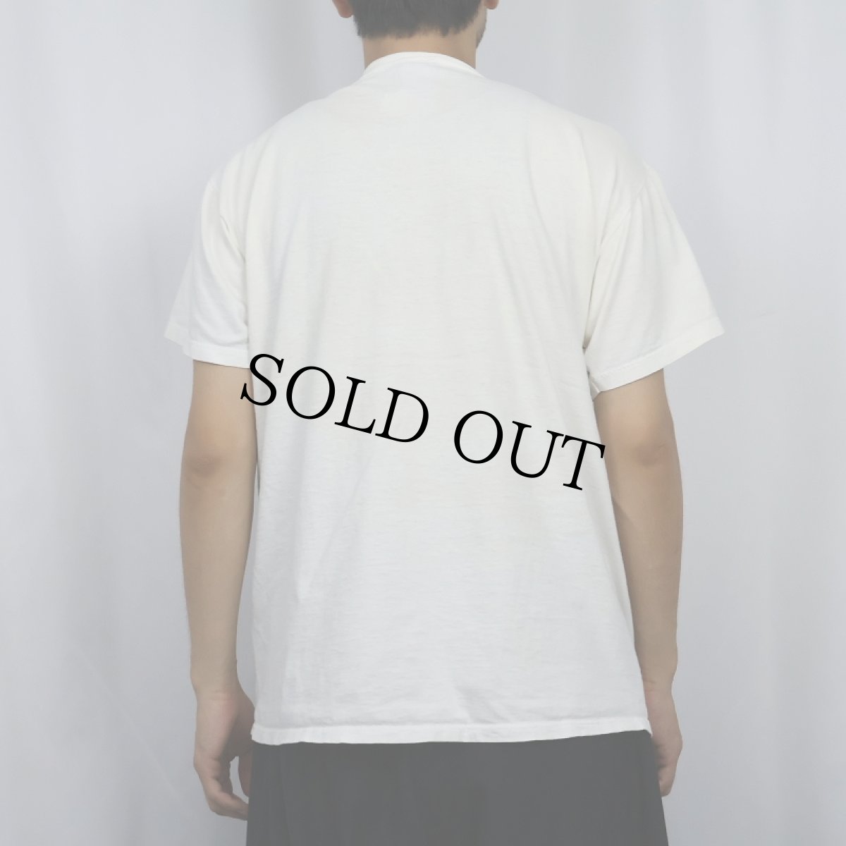 画像3: 90's〜 Chicago Daily Tribune USA製 "DEWEY DEFEATS TRUMAN" ニュースペーパープリントTシャツ L (3)