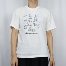 画像2: 90's シュールイラストエロTシャツ (2)