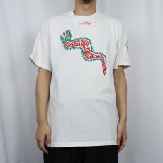 画像3: 90's COATL The Sorcerer USA製 蛇イラストプリントTシャツ L (3)