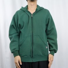 画像2: 90's〜 RUSSELL ATHLETIC スウェットジップパーカー M (2)