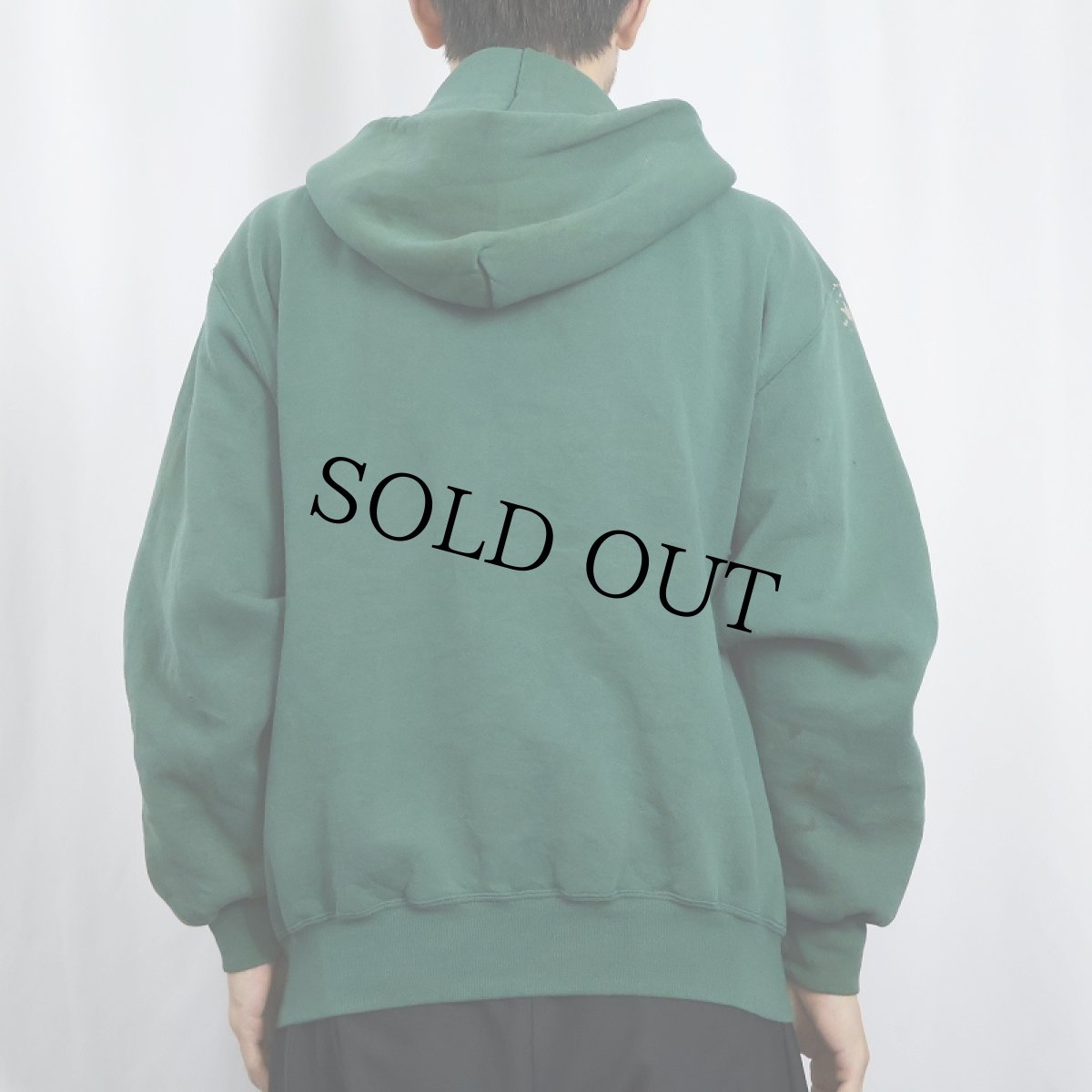 画像3: 90's〜 RUSSELL ATHLETIC スウェットジップパーカー M (3)