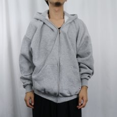 画像2: 90's〜 RUSSELL ATHLETIC スウェットジップパーカー XXL (2)