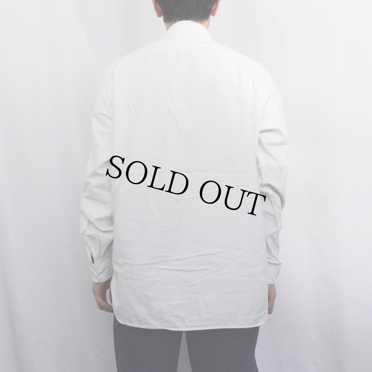 画像3: 90〜2000's POLO Ralph Lauren チンスト/マチ付き コットンシャツ M (3)