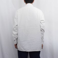 画像3: 90〜2000's POLO Ralph Lauren チンスト/マチ付き コットンシャツ M (3)