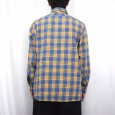 画像3: 80's L.L.Bean "TIMBERLINE SHIRT" チェック柄 ヘビーネルシャツ SIZE16 (3)