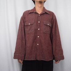 画像2: 70's BIG YANK ヘビーネルシャツ XL (2)