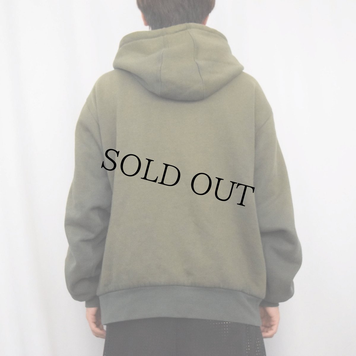 画像3: Cabela's 裏サーマル フェードスウェットジップパーカー XL (3)