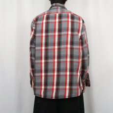 画像3: 80's PRIVATE PROPERTY USA製 チェック柄 ヘビーネルシャツ XL (3)