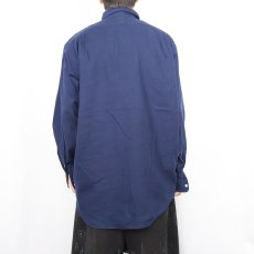 画像3: POLO Ralph Lauren "LOWELL SPORT" コットンシャツ NAVY M (3)