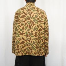 画像3: 80's HUNTER'S CHOICE ダックハンターカモ柄 コットンカバーオール L (3)
