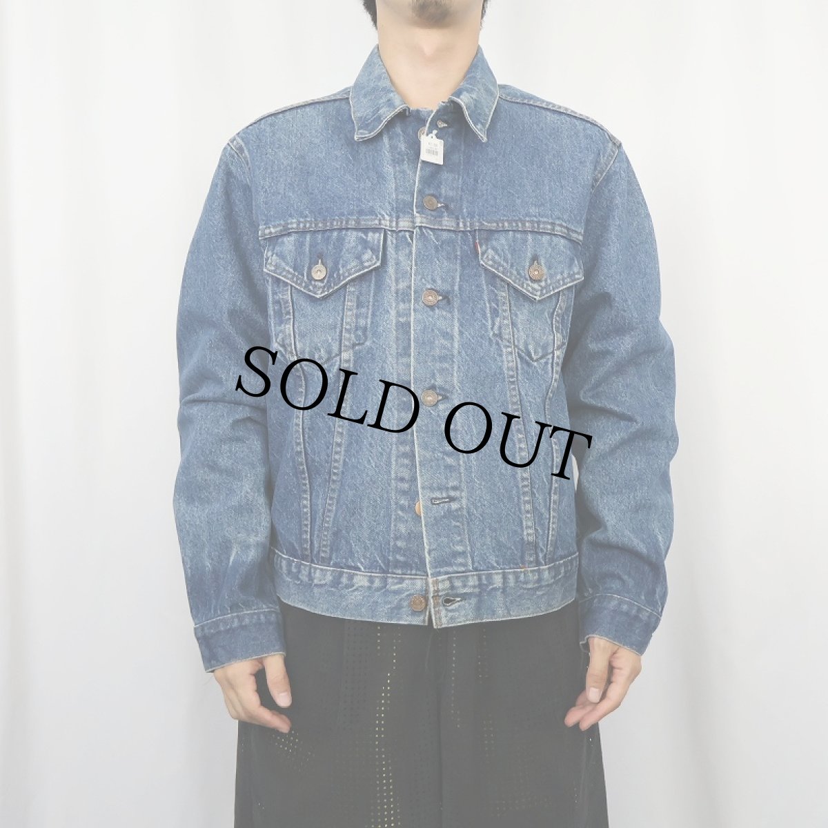 画像2: 80's Levi's 70500-0216 USA製 デニムジャケット SIZE44 (2)