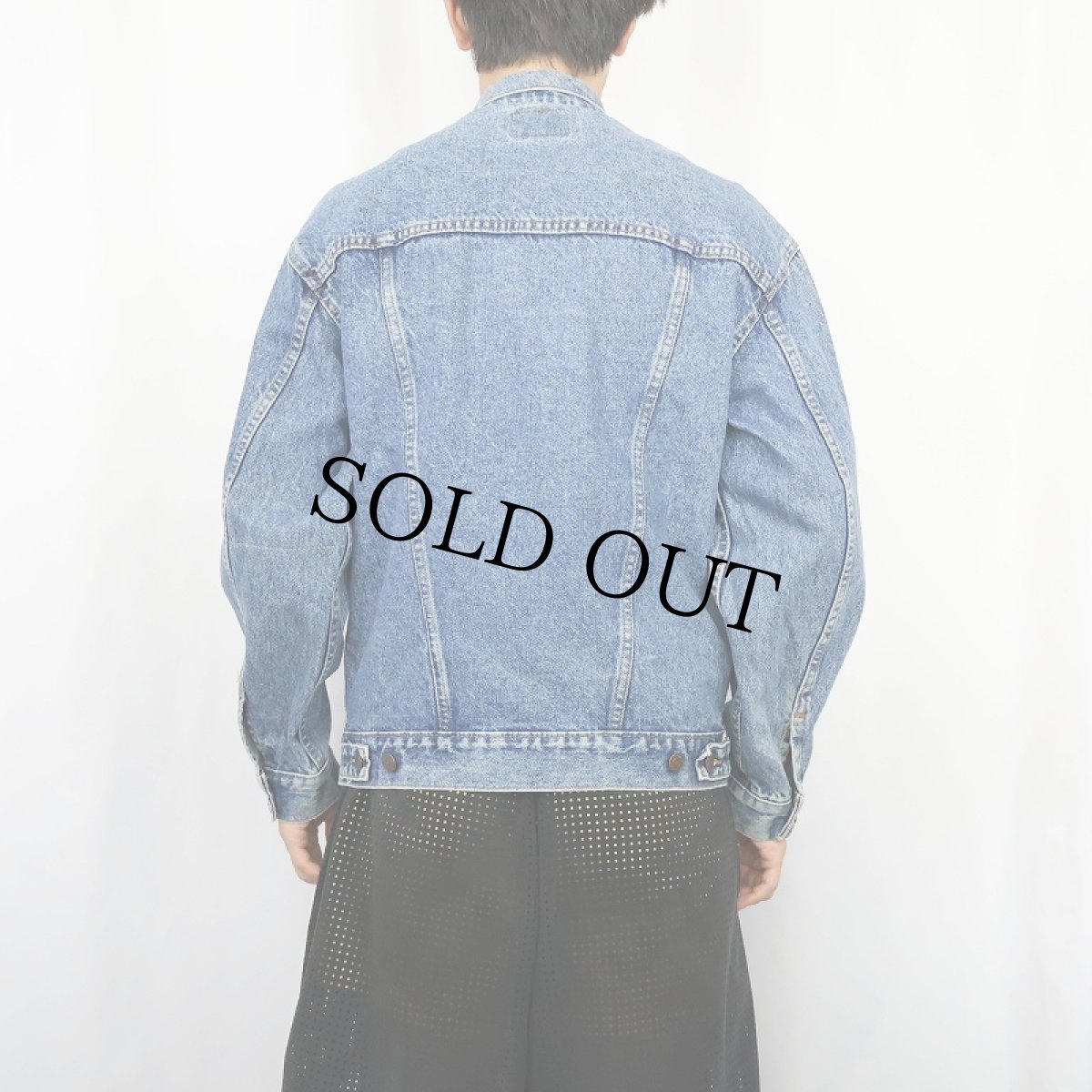 画像3: 80's Levi's 57508-0218 USA製 デニムジャケット XL (3)