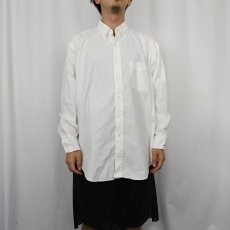 画像2: 80〜90's L.L.Bean コットンボタンダウンシャツ SIZE17 1/2 (2)