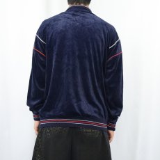 画像3: 80〜90's Christian Dior MONSIEUR ベロアトラックジャケット NAVY L (3)