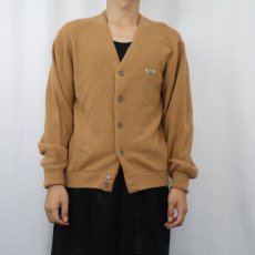 画像2: 80's The Fox JCPenney アクリルニットカーディガン M (2)