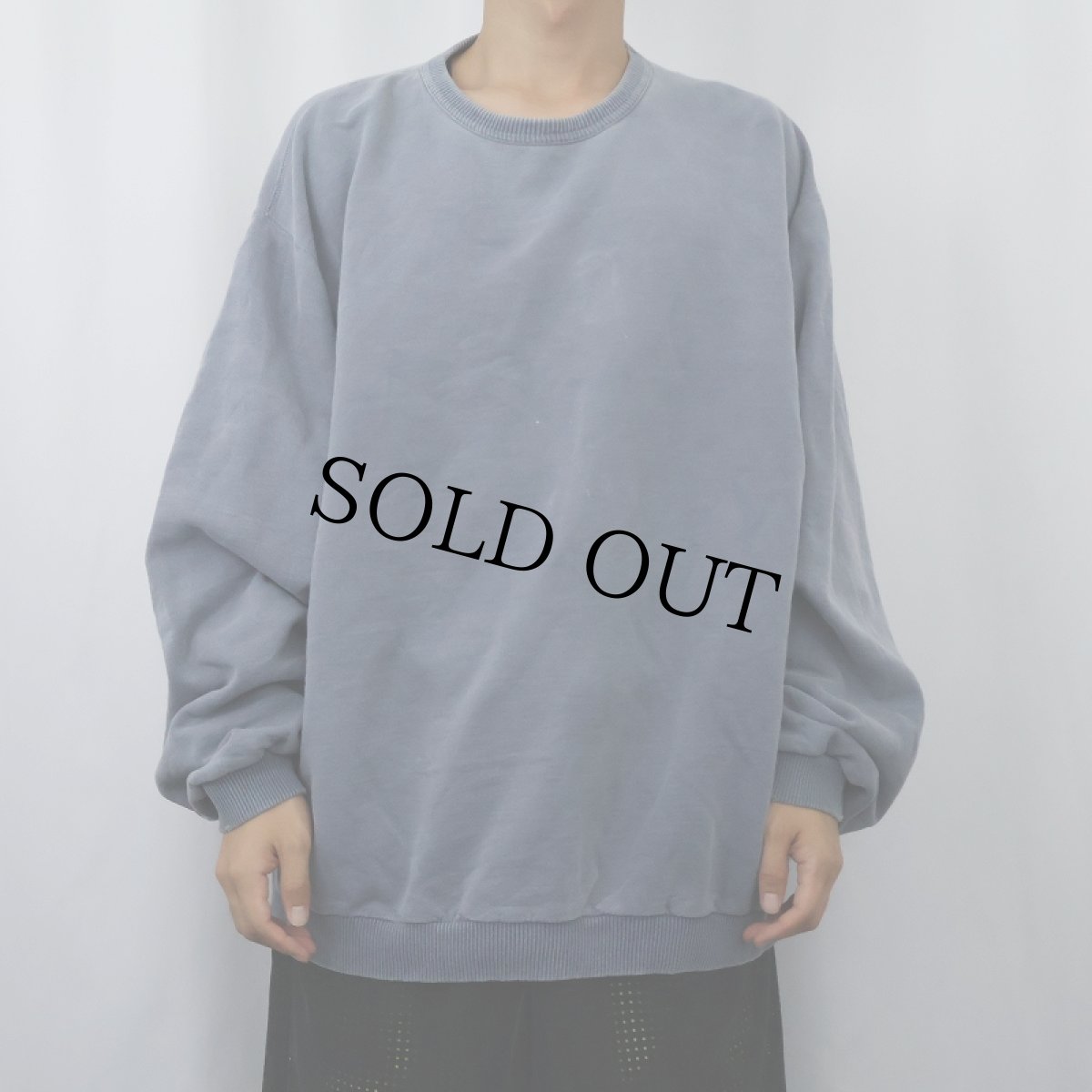 画像2: 90's NON-FICTION フェードスウェット XL (2)