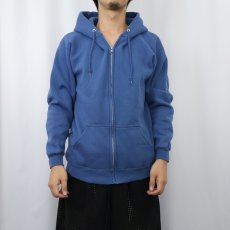 画像2: 90's PRO SPIRIT USA製 スウェットジップパーカー M (2)