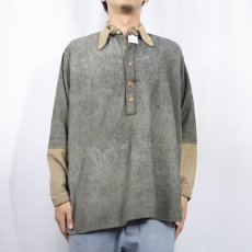 画像2: 〜40's ウールプルオーバーシャツ "Good Custom" (2)