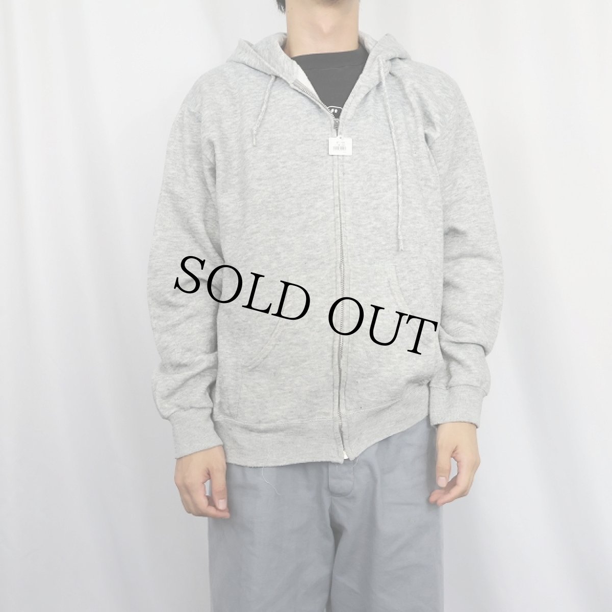 画像2: 70〜80's スウェットジップパーカー (2)