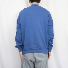 画像3: 90's JERZEES USA製 "SANDERBAR" プリントスウェットカーディガン ONESIZE (3)