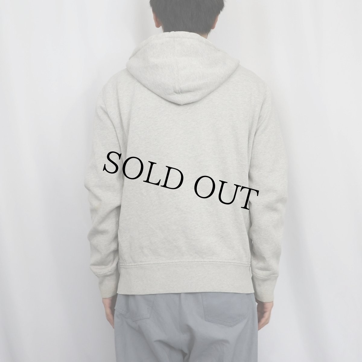 画像3: POLO Ralph Lauren ロゴ刺繍 スウェットジップパーカー M (3)