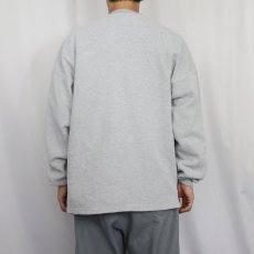 画像3: 90's RUSSELL ATHLETIC USA製 ヘンリーネック 鹿の子スウェット L (3)