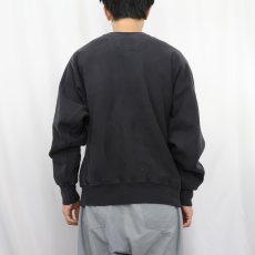 画像3: 2000's Champion REVERSE WEAVE 目無し スウェット BLACK M (3)