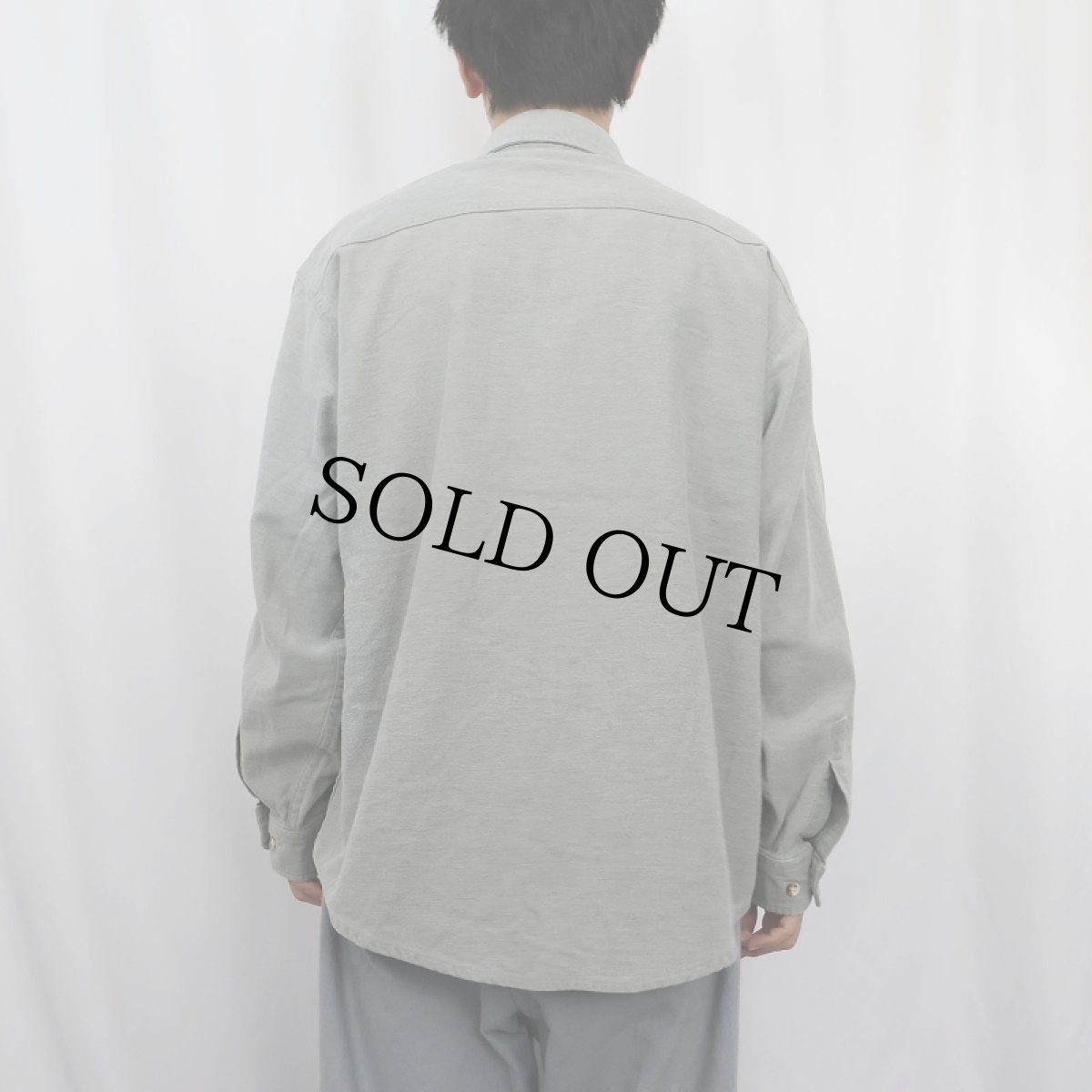 画像3: 90's〜 ST JOHN'S BAY シャモアクロスシャツ XL (3)