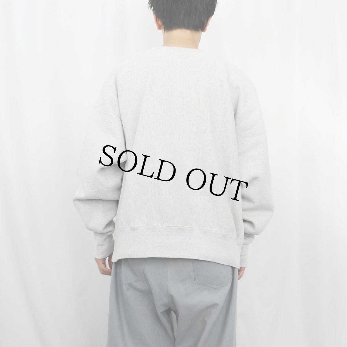 画像3: 90's The Cotton Exchange USA製 "IOWA" REVERSE WEAVE TYPE プリントスウェット XL (3)