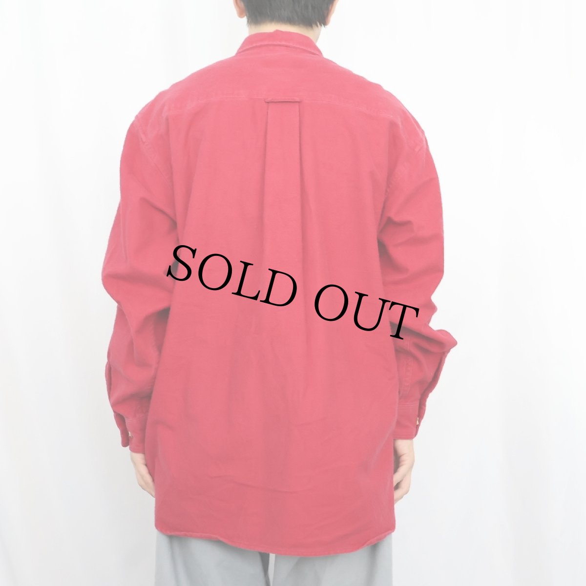 画像3: 80〜90's Eddie Bauer USA製 シャモアクロスシャツ L (3)