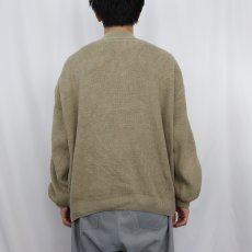 画像3: 80〜90's L.L.Bean USA製 ヘンリーネック コットンニットセーター L (3)