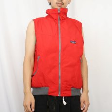 画像2: 80's Patagonia デカタグ シェルドシンチラベスト M (2)