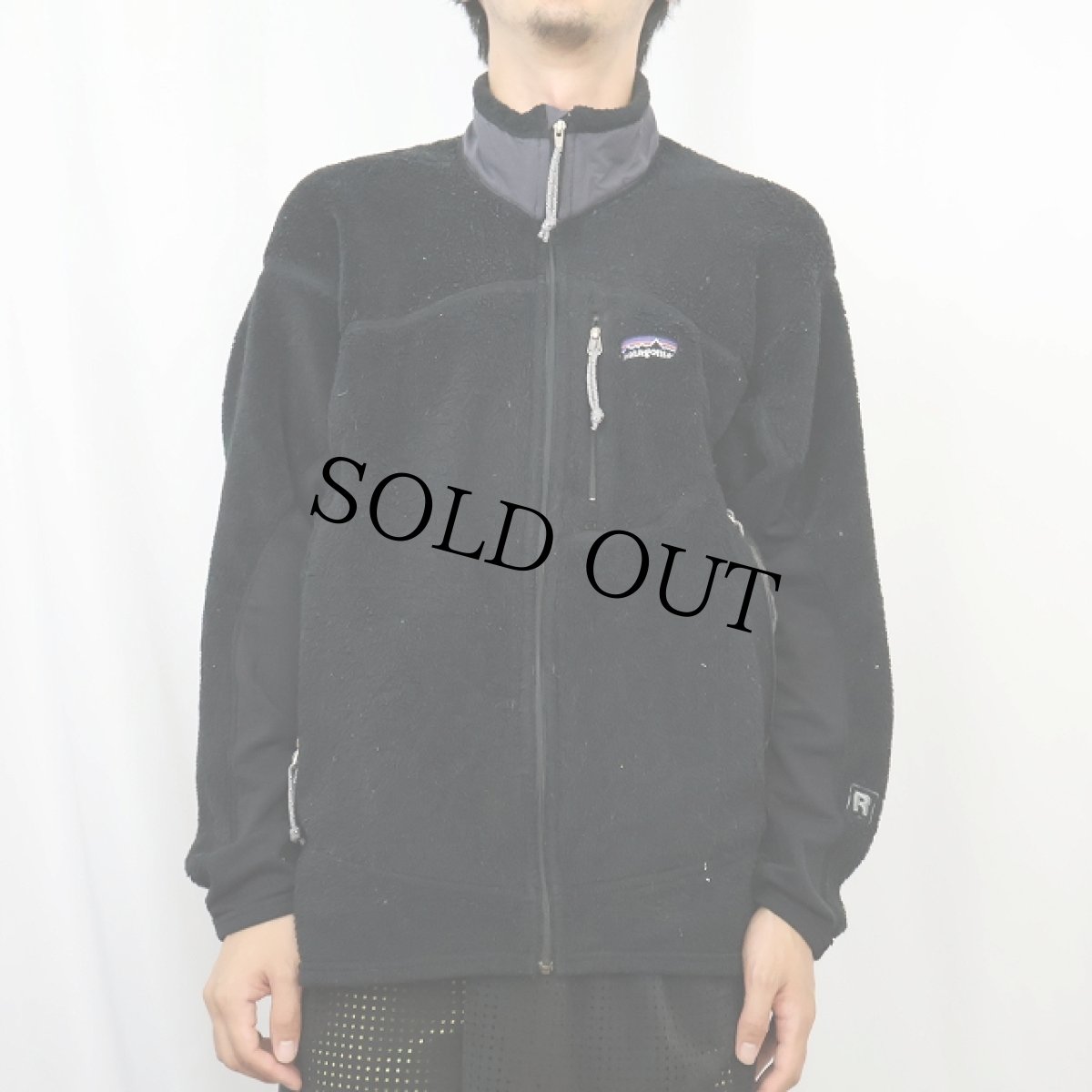 画像2: 2000's Patagonia USA製 Rシリーズ R2 "POLARTEC" フリースジップジャケット BLACK L (2)