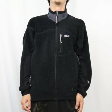 画像2: 2000's Patagonia USA製 Rシリーズ R2 "POLARTEC" フリースジップジャケット BLACK L (2)