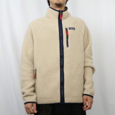 画像2: 2022AW Patagonia レトロパイルジャケット L (2)