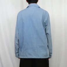 画像3: 70's Sears KINGS ROAD ポリコットン プルオーバーシャツ L (3)