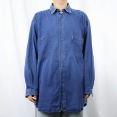 画像2: 90's〜 ARMANI JEANS シャツ L (2)