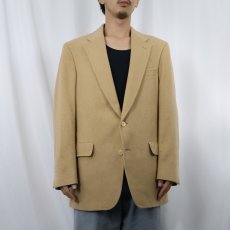 画像2: 80's USA製 カシミアテーラードジャケット (2)
