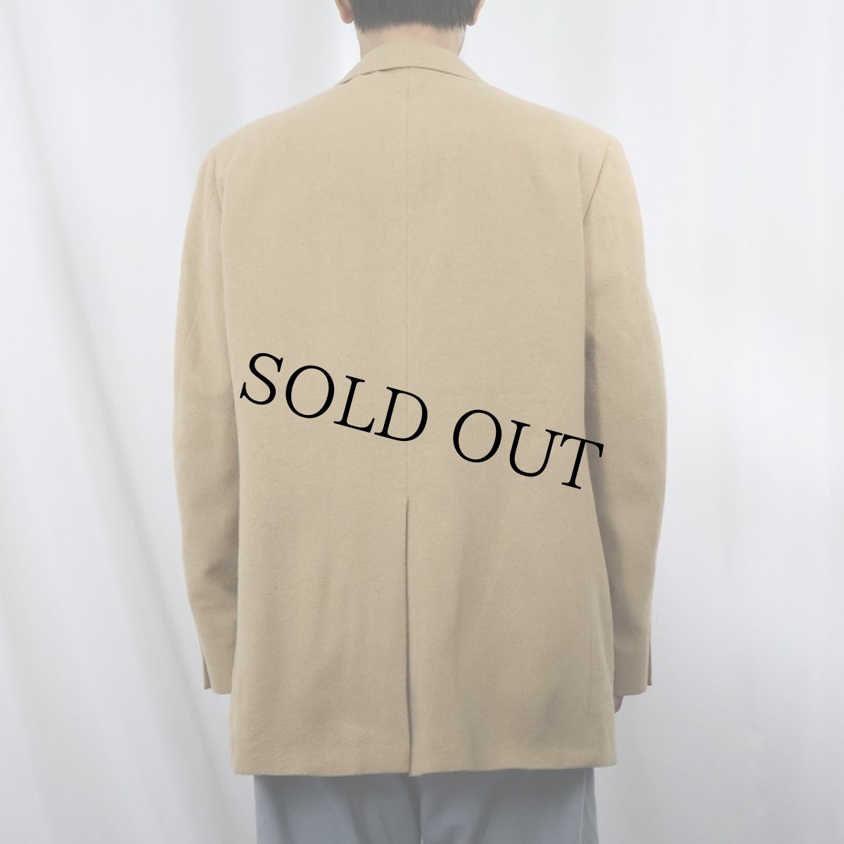 画像4: 80's USA製 カシミアテーラードジャケット (4)