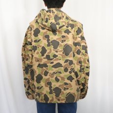 画像3: 70〜80's ダックハンターカモ柄 ラビットフード ハンティングジャケット (3)