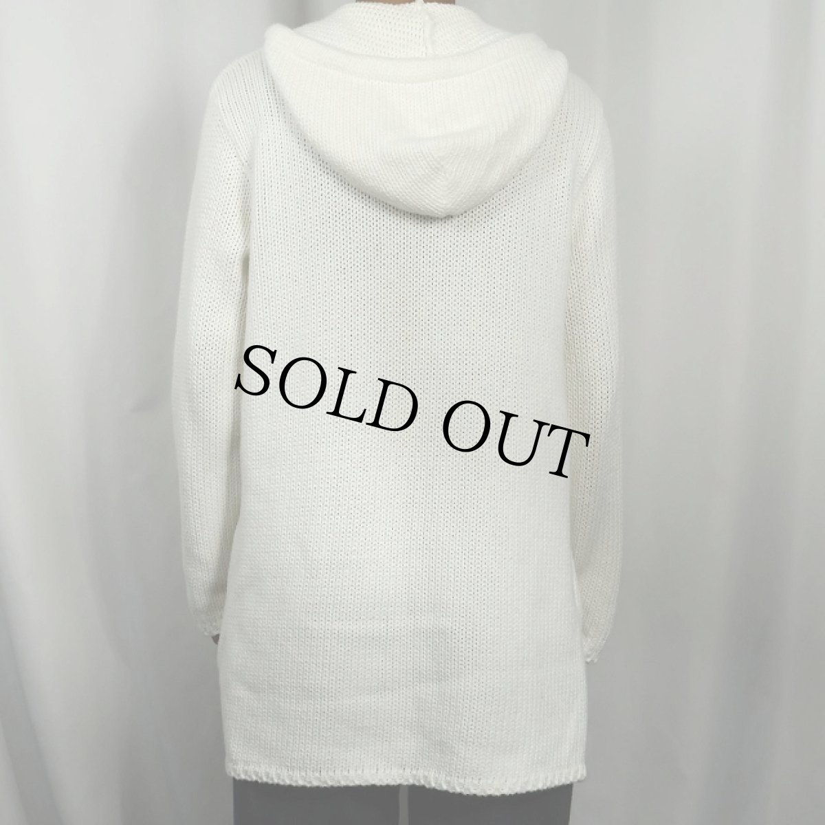 画像3: 【SALE】 80's〜 lauren hansen USA製 コットンニットパーカー M (3)