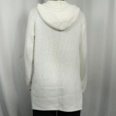 画像3: 80's〜 lauren hansen USA製 コットンニットパーカー M (3)