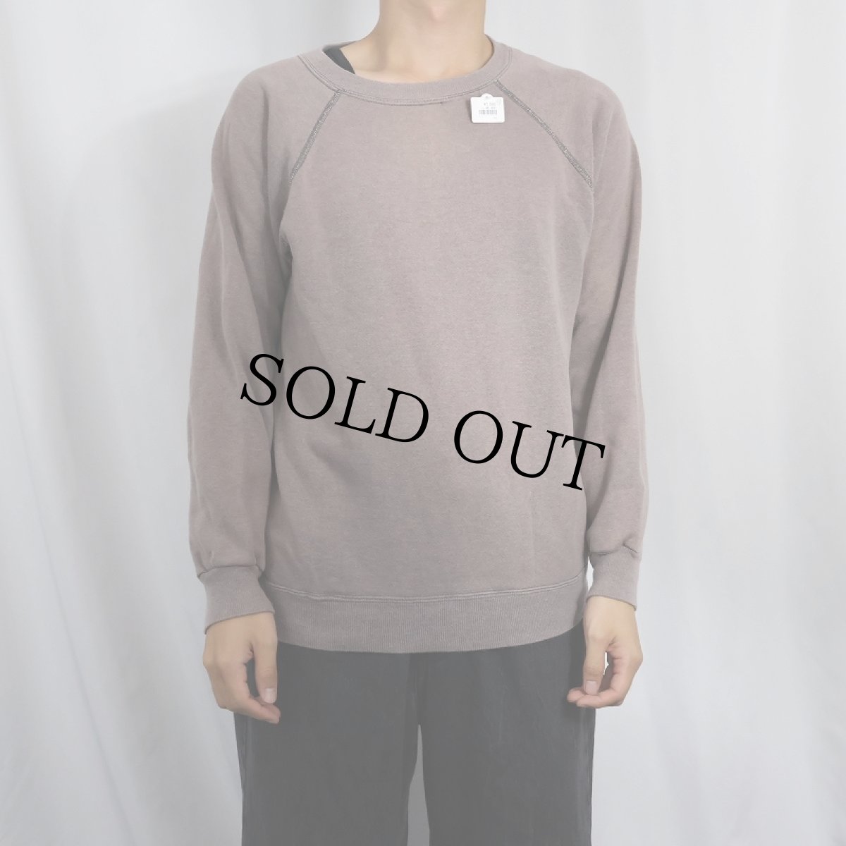 画像2: 〜80's 無地 フェード ラグランスウェット  (2)