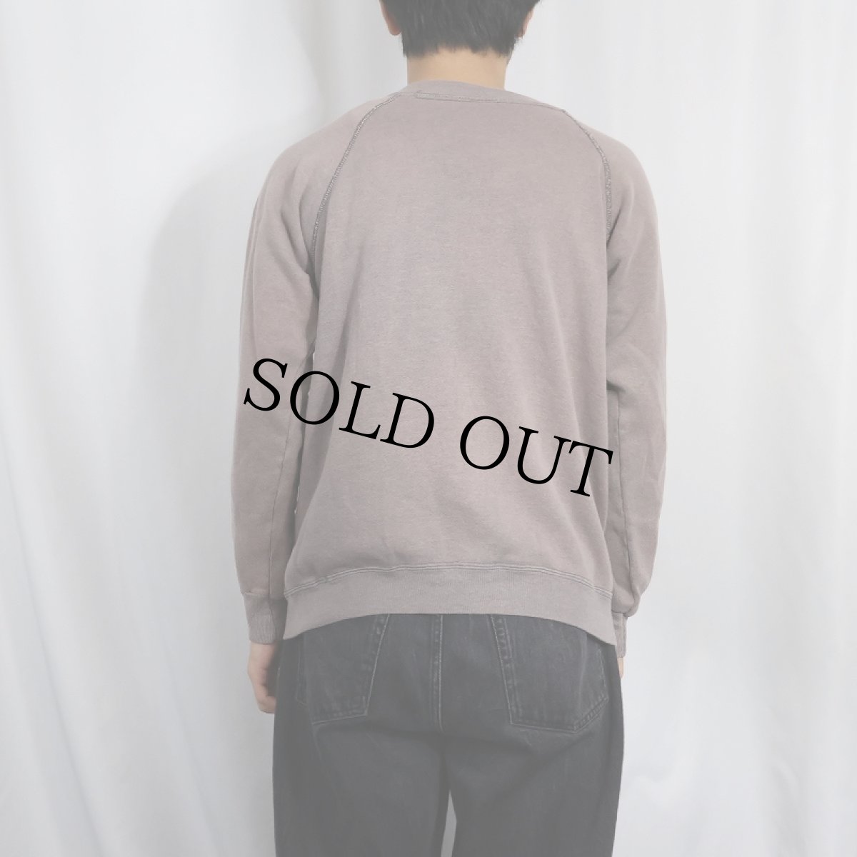 画像3: 〜80's 無地 フェード ラグランスウェット  (3)