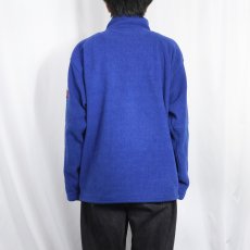 画像3: 90's GAP "ALPINE SERIES" ワッペン付き ハーフジップフリースジャケット M (3)