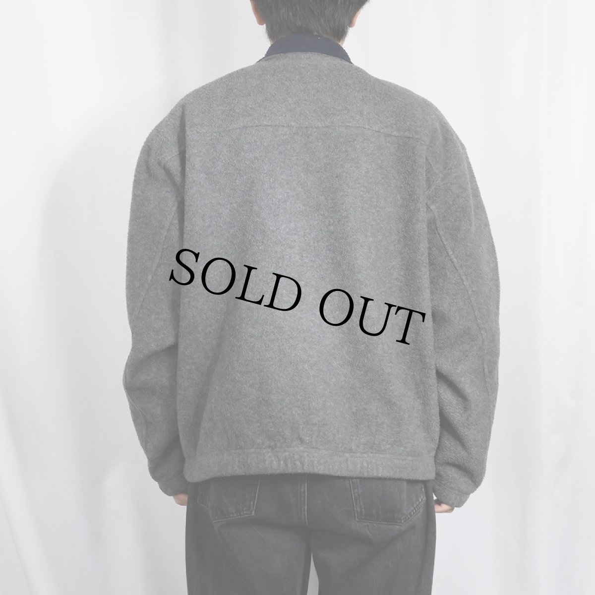 画像3: 90's ORVIS USA製 フリースジップジャケット L  (3)