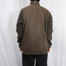 画像3: berghaus ロゴ刺繍 フリースジップジャケット L (3)
