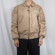画像2: 2000's U.S.AIR FORCE CWU-36/P "TAN" フライトジャケット MEDIUM (2)